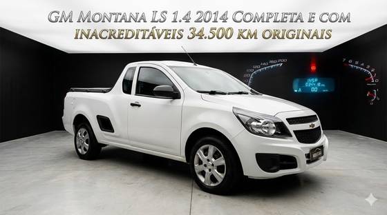 CHEVROLET MONTANA 1.4 MPFI LS CS 8V FLEX 2P MANUAL CHEVROLET MONTANA 1.4 MPFI LS CS 8V FLEX 2P MANUAL